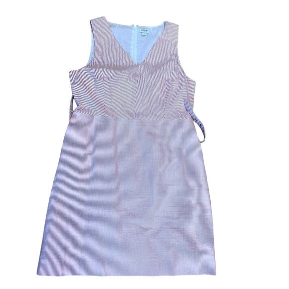 J. Crew Blush V-Neck Midi Dress - Picture 6 of 11